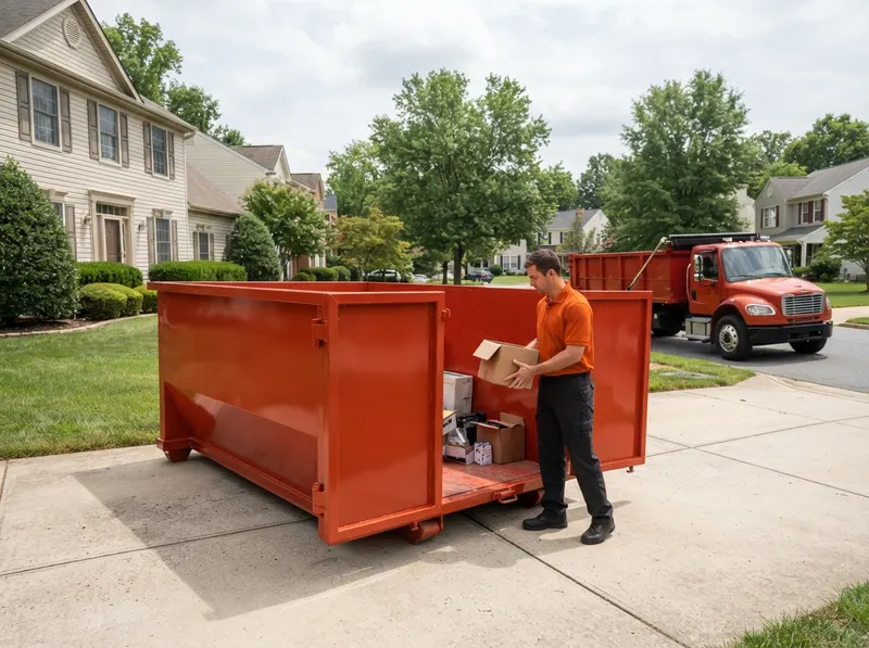 10-Yard Residential Dumpsters in Silver Spring, MD