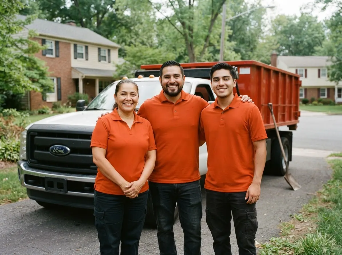Safe Site Dumpster Rental dumpster rental service team in Silver Spring, MD